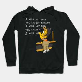 I Will Not Ruin The Sacred Timeline Hoodie